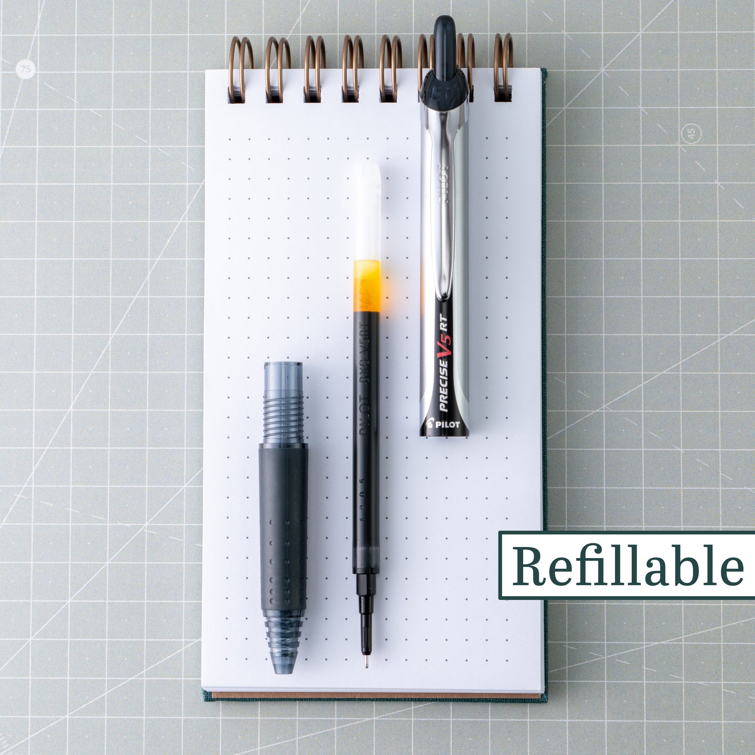 Pilot Precise V5 RT Premium Retractable Rolling Ball Pens, Extra Fine Point, Assorted Ink, 48 Count