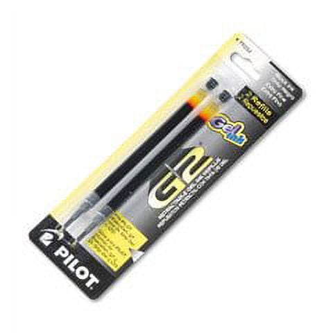 Pilot G2 Gel Ink Refill for Rolling Ball Pens, Extra Fine Point, Black Ink (PIL77232-6PACKS)
