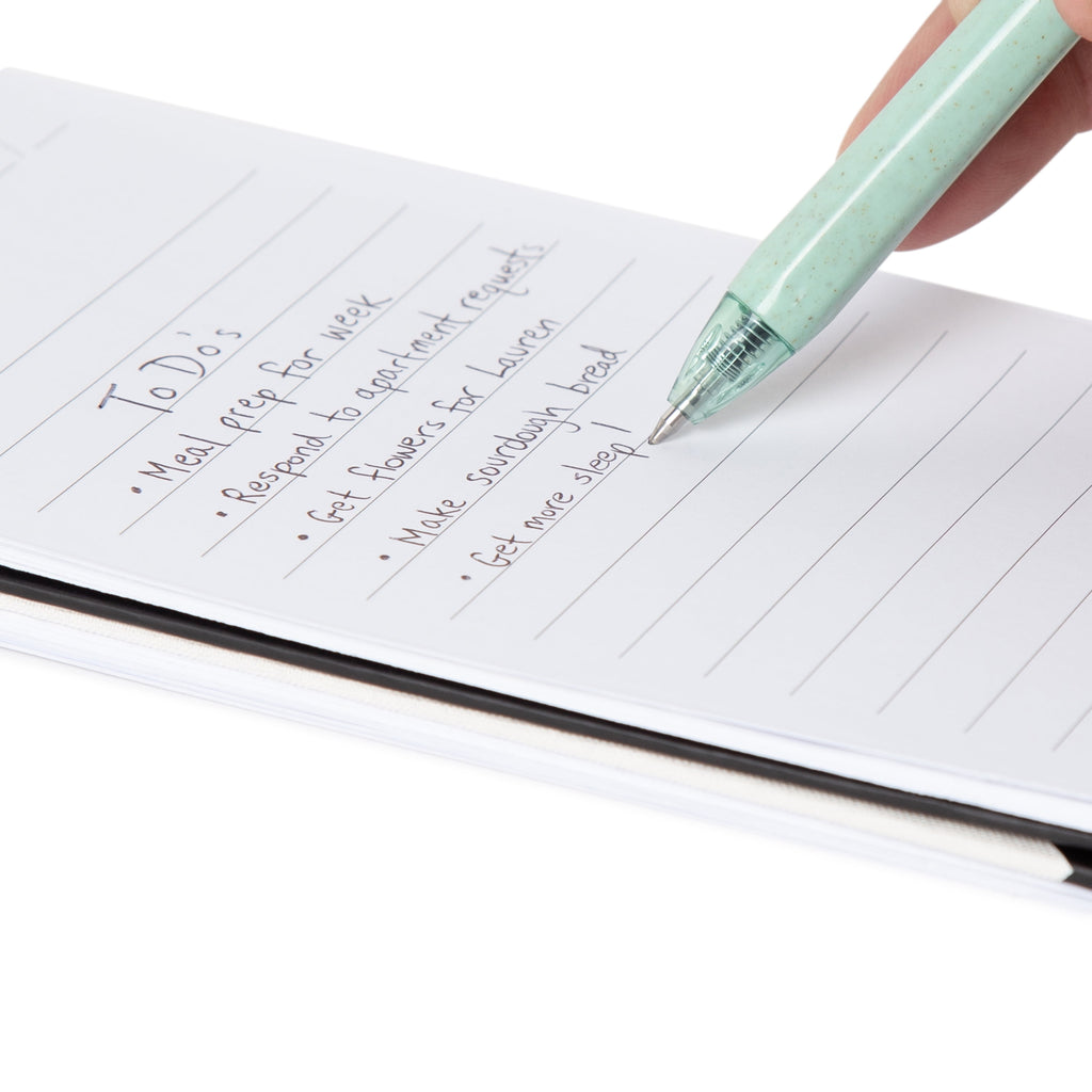 U Brands U-Eco Gel Pen, Black Ink, Pastel Speckle, 4 Count, 0.7mm