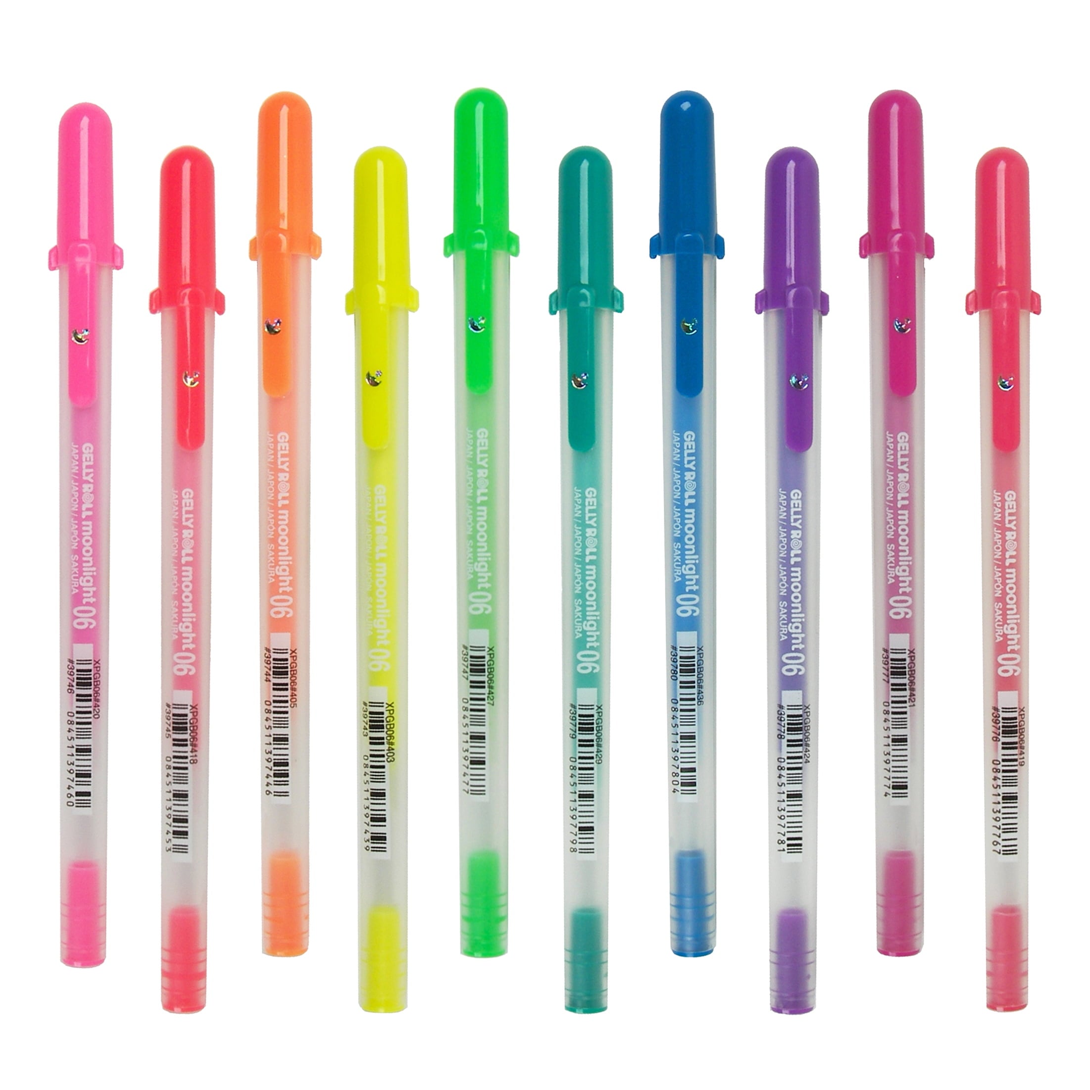 Sakura Gelly Roll Moonlight Pen Set, Fine, 10-Colors