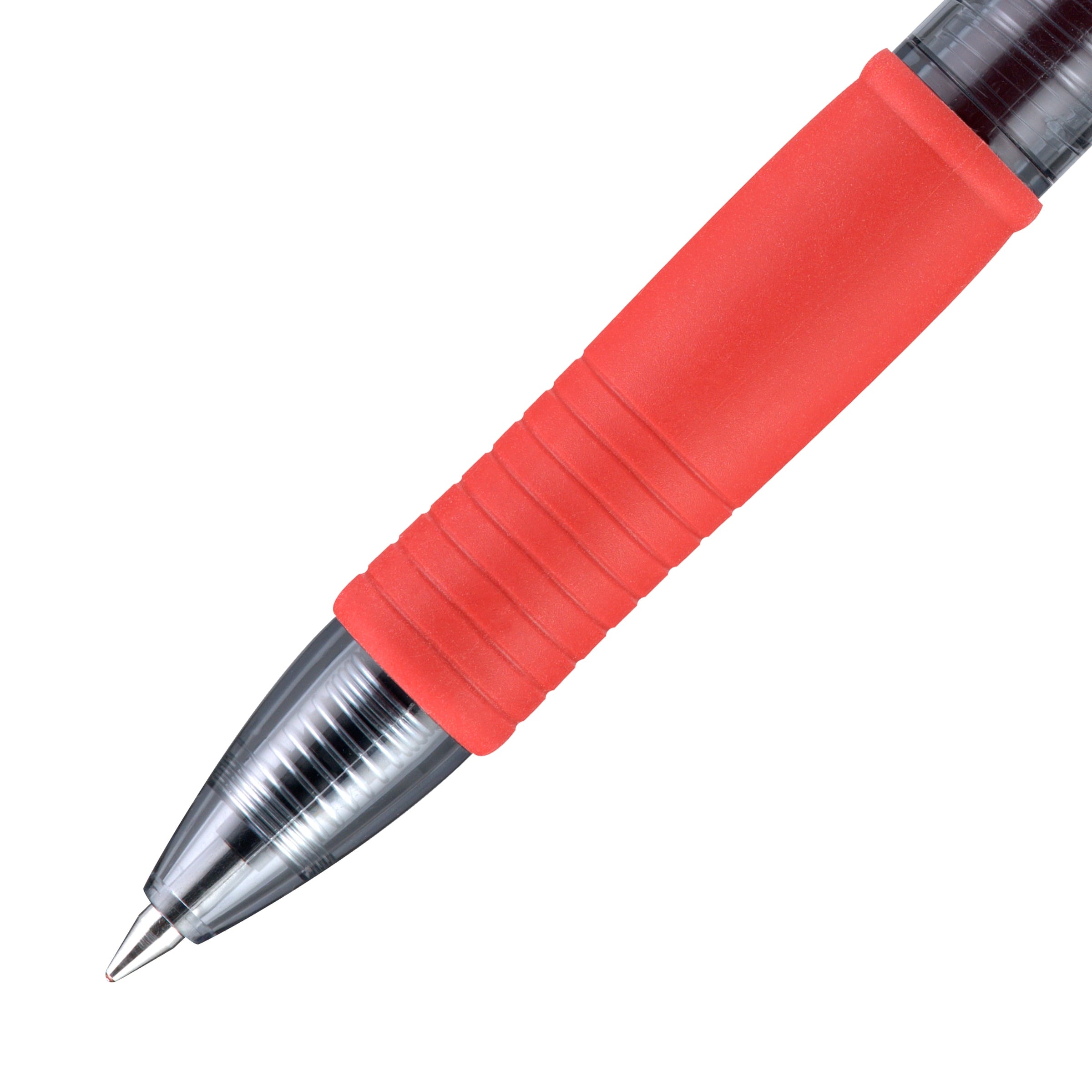 Pilot G2 Premium Retractable Gel Roller Pens, Fine Point, Red, 12 Count
