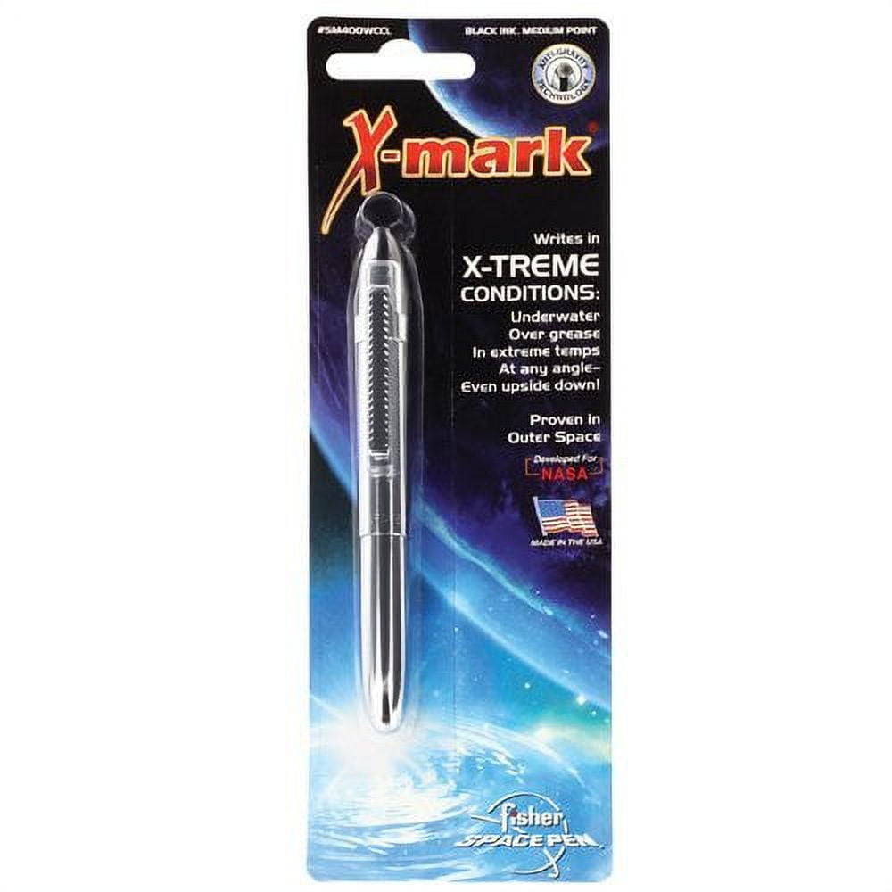 Fisher Space Pen, X-Mark Bullet Space Pen, Chrome (SM400WCCL)