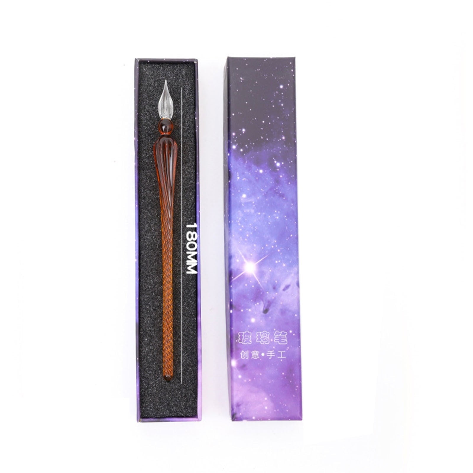 Popular Picks, Calligraphy Ink Pen Set, Glass Dip Pens, 6 Colors, Acid-Free Ink, for Scrapbooking, Lettering, Hobbyists, Artists, Creative Writing, Stationery Supplies, Accpild New Release