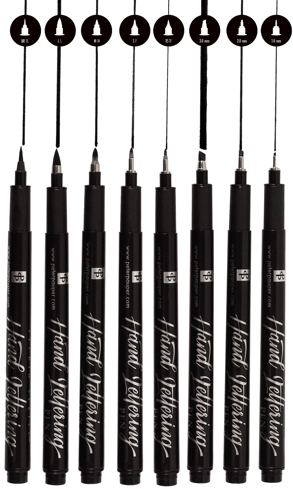 Studio Series Hand Lettering Pens, (Hardcover)