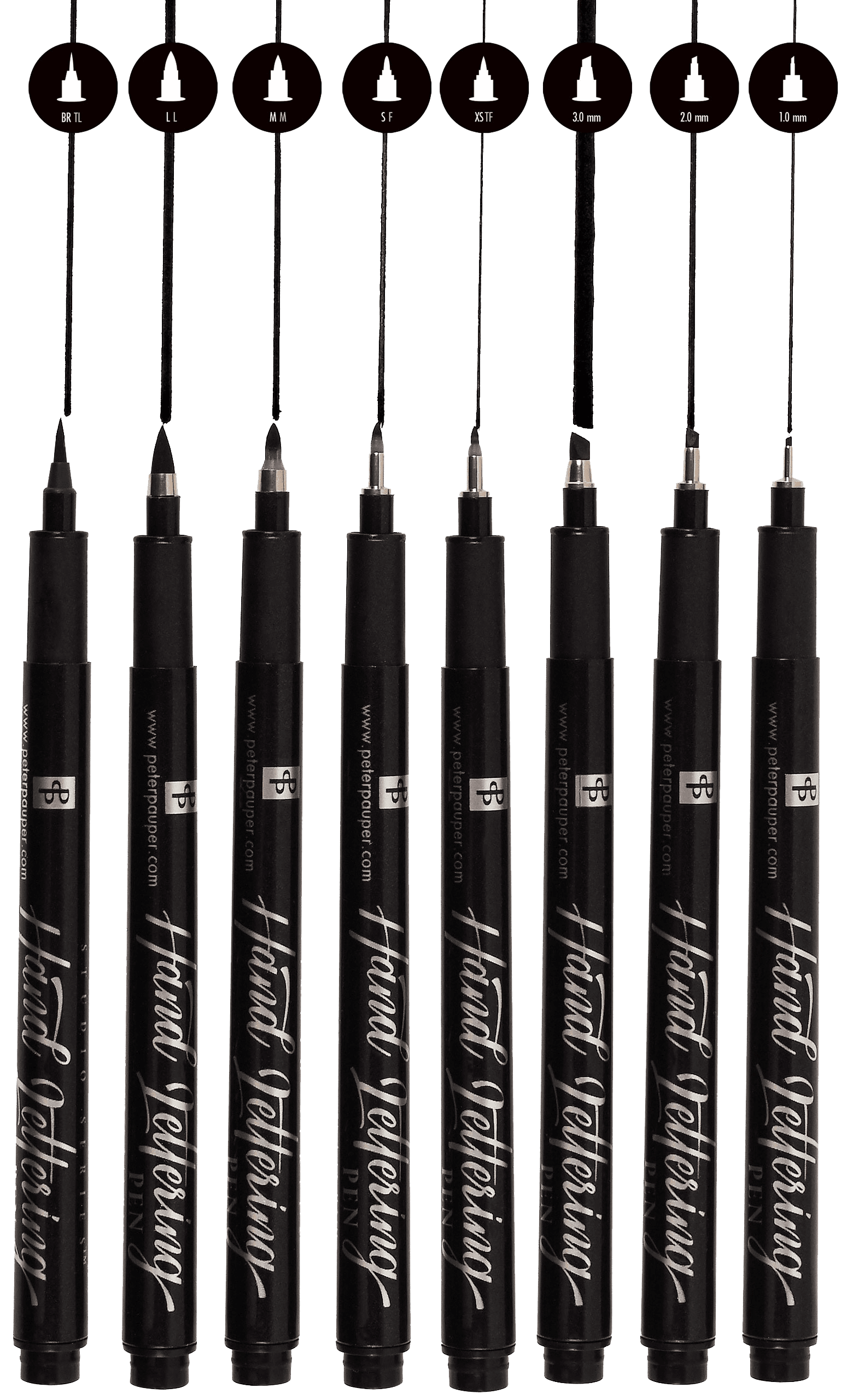 Studio Series Hand Lettering Pens, (Hardcover)