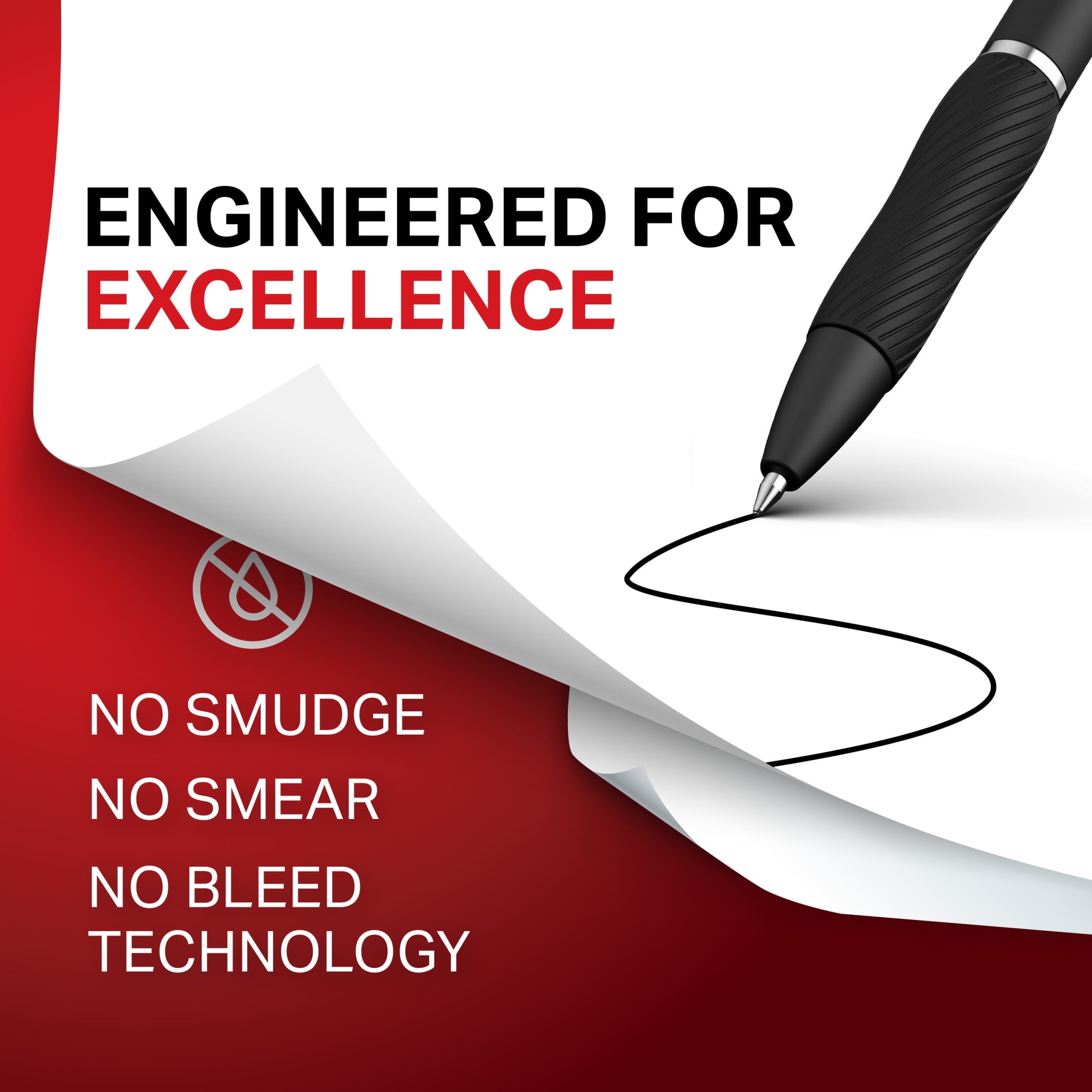 Sharpie S-Gel, Gel Pens, Medium Point (0.7mm), Blue Ink Gel Pen, 4 Count