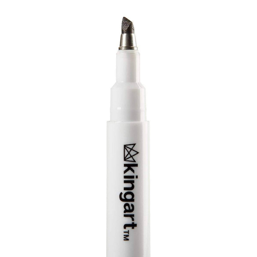 KINGART Inkline Art & Graphic Pens, Fine Line, Archival Black Ink, Assorted Sizes, 10 Count