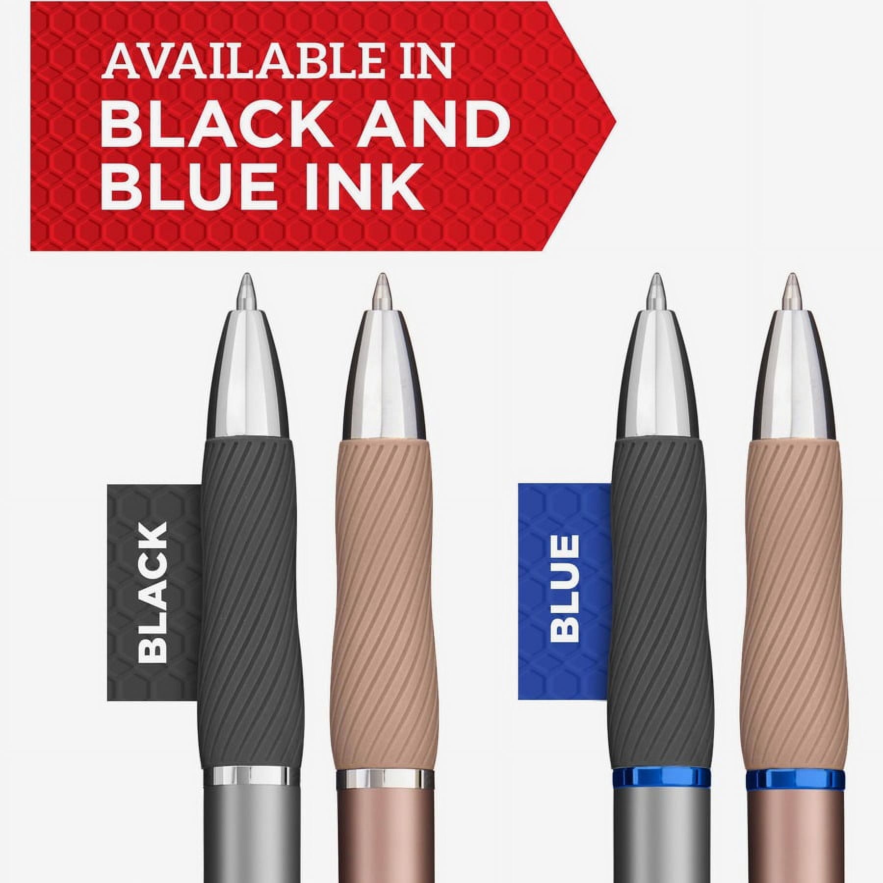 Sharpie S-jel Pens - 0.7 mm Pen Point Size - Blue jel-based  - Gunmetal Barrel