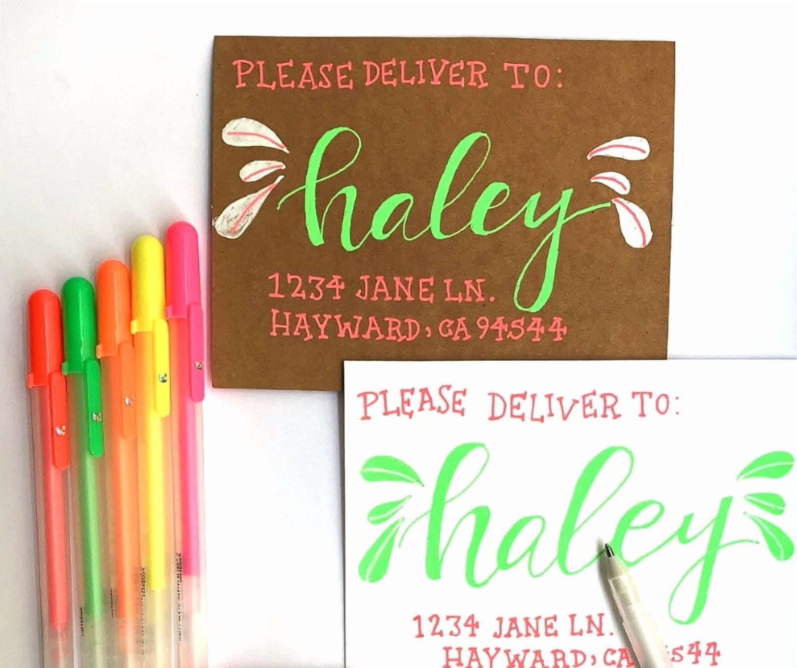 Sakura Gelly Roll Moonlight Pen Set, Bold-Point 1mm, Assorted Bold & Bright Colors, 10-Piece (38176)