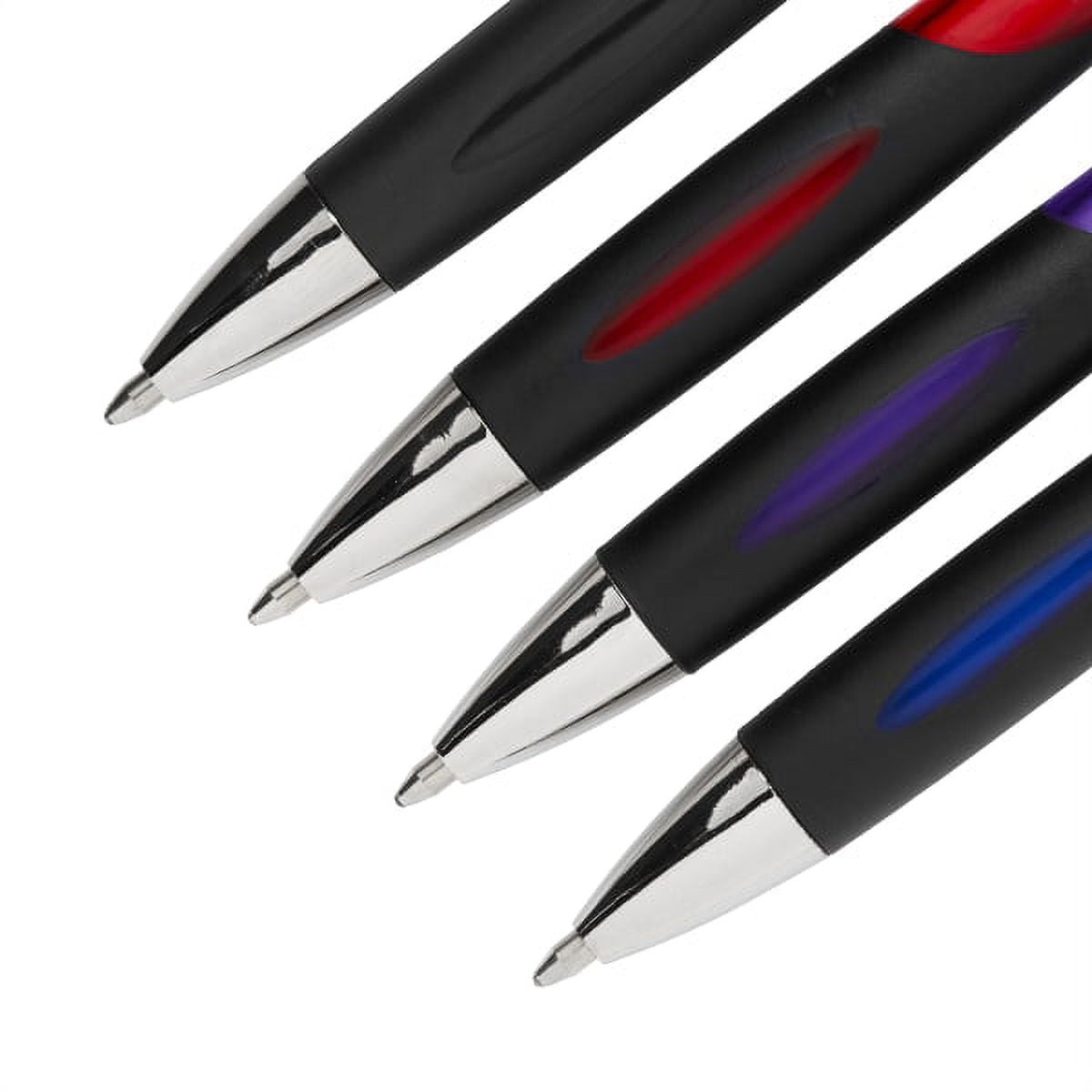 Paper Mate® InkJoy® 550 RT Ballpoint Pens, Medium Point, 1.0 mm, Assorted Translucent Barrels, Assorted Ink Colors, Pack Of 4