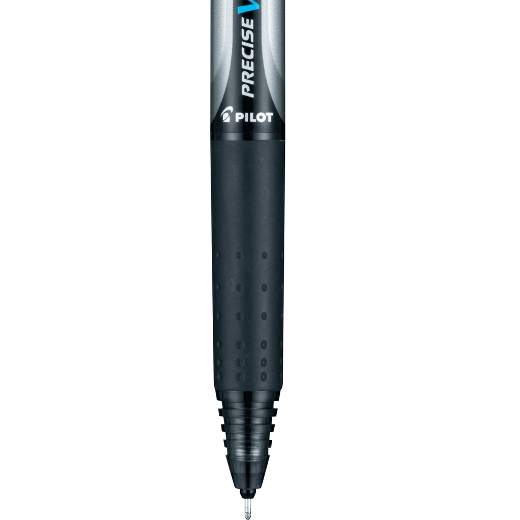 Pilot Precise V7 Retractable Rolling Ball Pens, Fine Point, 0.7mm, Black Ink, 2 Pack