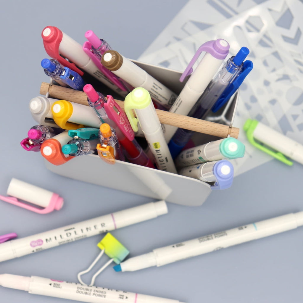 Zebra Journaling Set Mildliner HL & Sarasa Clip Assorted 14pk