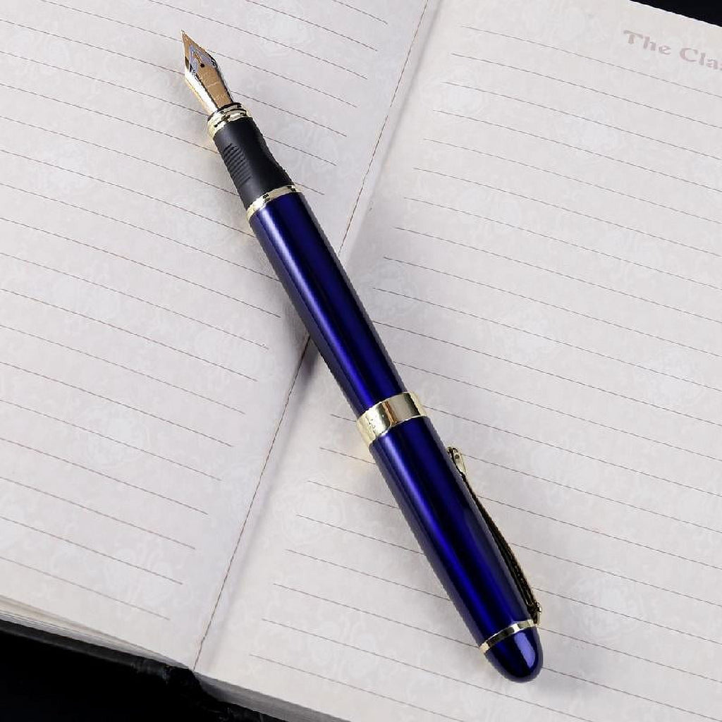 Jinhao X450 Luxury Men's Fountain Pen Business Student 0.5mm for Extra Fine Nib