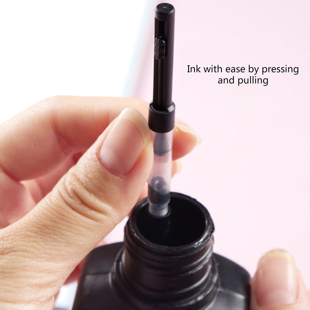 Retractable Fountain Pen Piston-filled Ink Cartridge