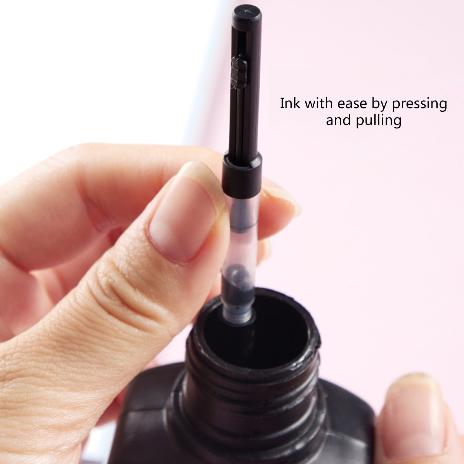 Retractable Fountain Pen Piston-filled Ink Cartridge