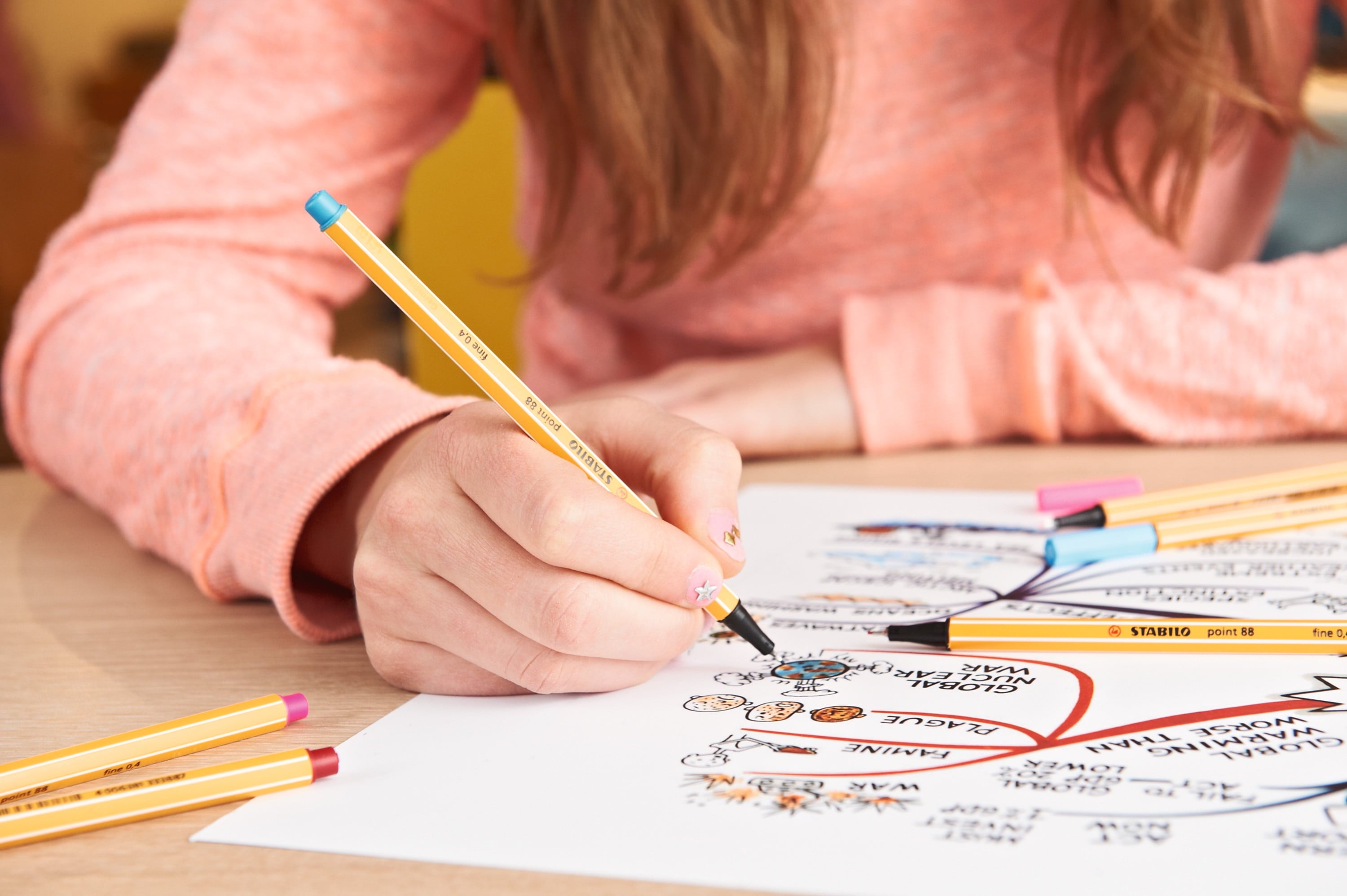 STABILO point 88 Pen Set, 50-Pen Tin Set