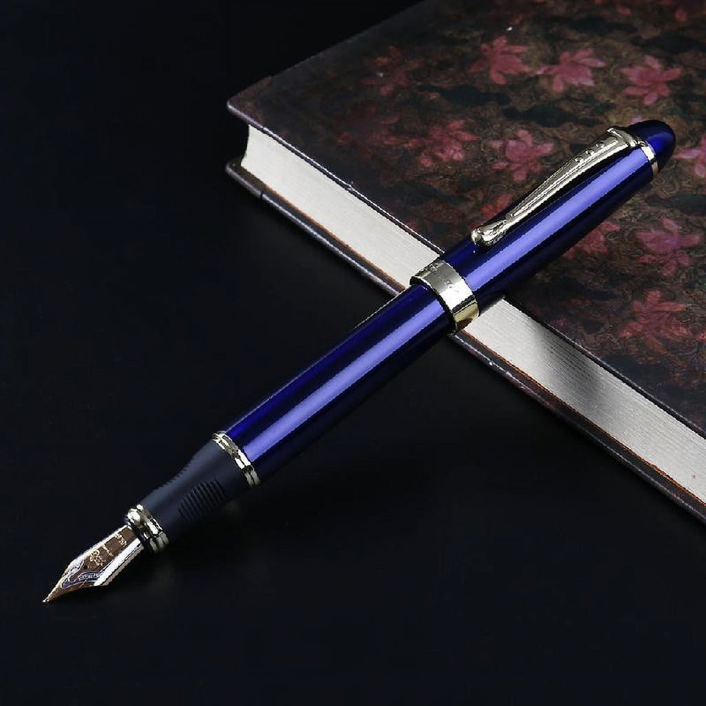 Jinhao X450 Luxury Men's Fountain Pen Business Student 0.5mm for Extra Fine Nib