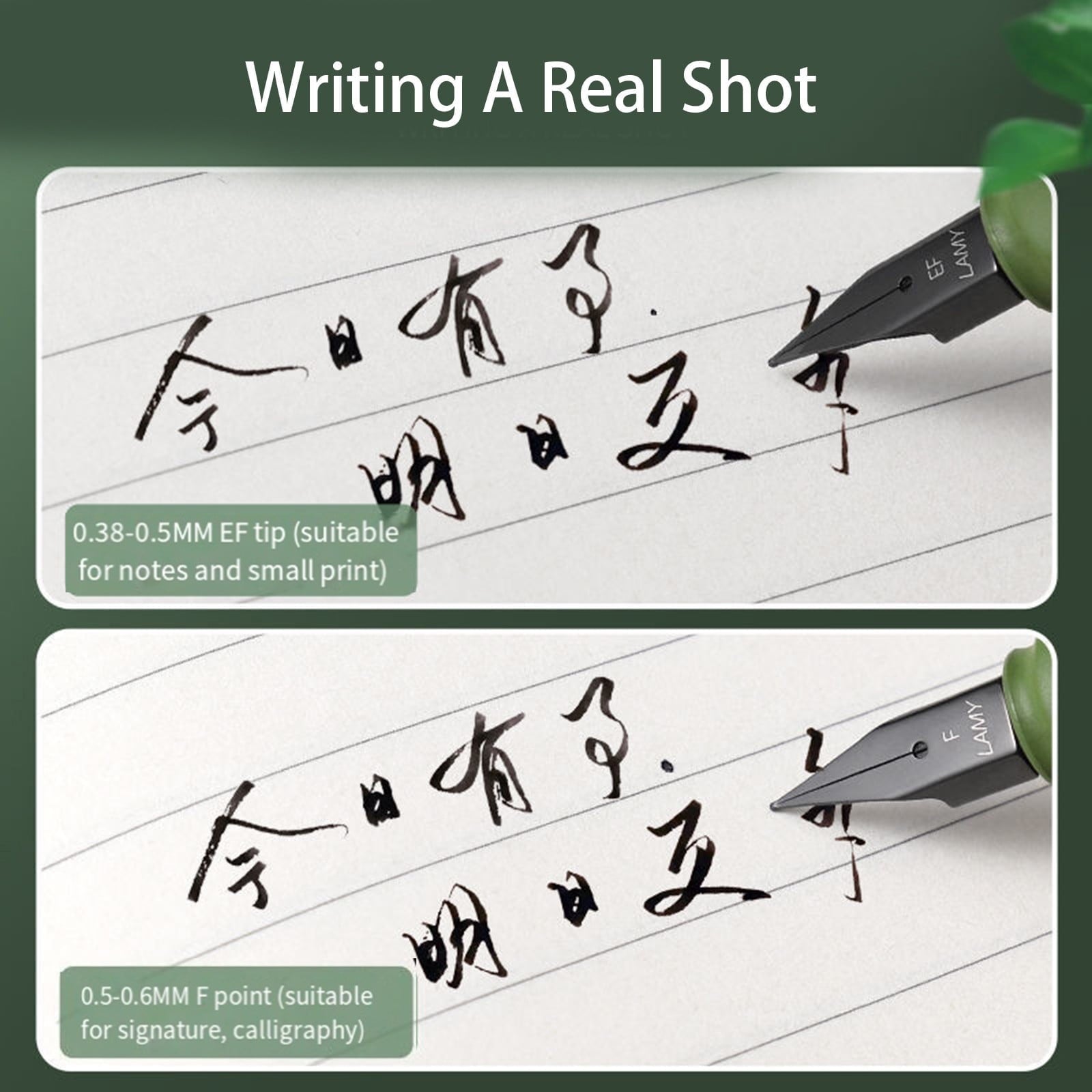 Tools Clearance Sale, [Ef Tip Matte All Black Keel Box Packaging] Lamy Lamy Fountain Pen Fountainpen Smooth Writing Pen Extra Fine Nib Classicdesign Pocket Pen Gift For Women Men, By Meiiso