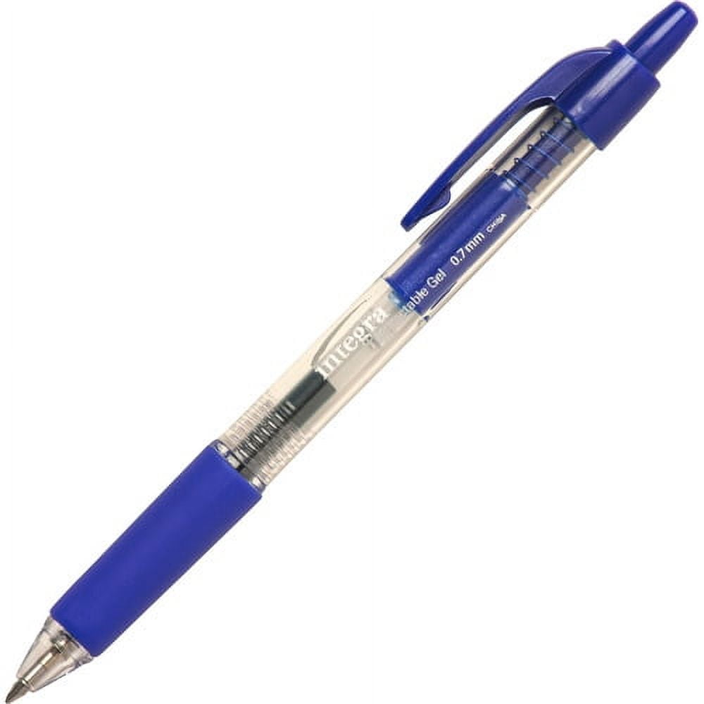 Integra Retractable Gel Ink Pen (Set of 12)