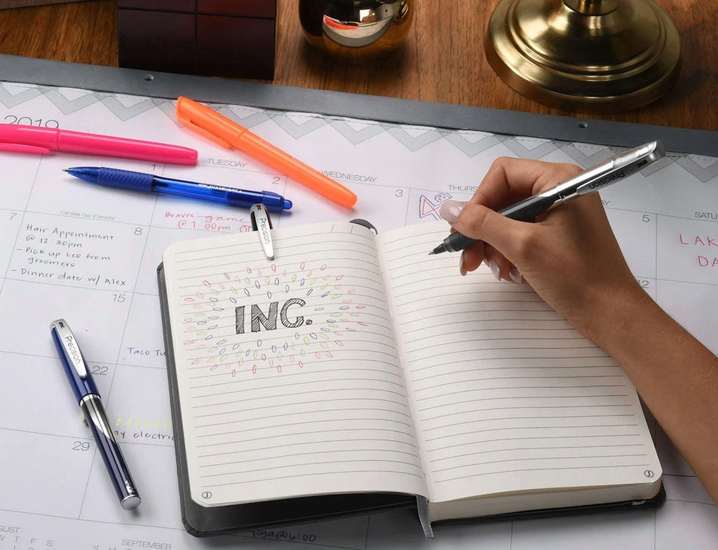 Fyna -Inc. R2 Precision Rollerball Pens - 0.5 Mm Ultra Fine-Point Pen Set Wi