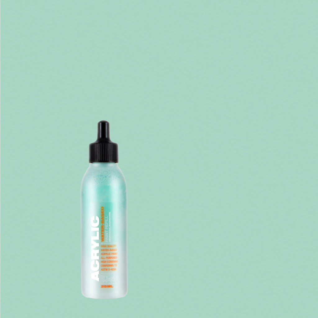 Montana Cans Acrylic Marker Ink Refills, 25ml Bottle, Malachite Light