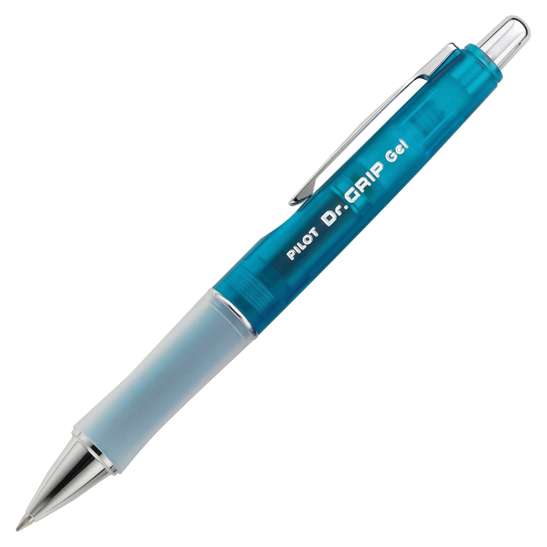 Pilot Dr. Grip Retractable Gel Rollerball Pens - 0.7 Mm Pen Point Size - Refillable - Retractable - Electric Blue Barrel
