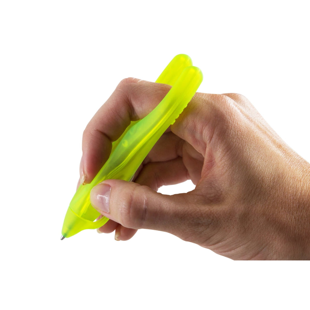 PenAgain Ergonomic Pen, Black Ink, Pack of 3