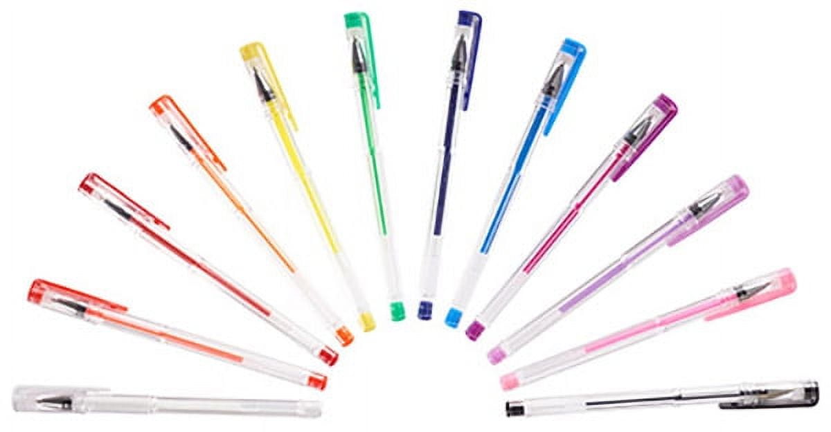 Hello Hobby Gel Pens Set Multicolor, 12 Piece
