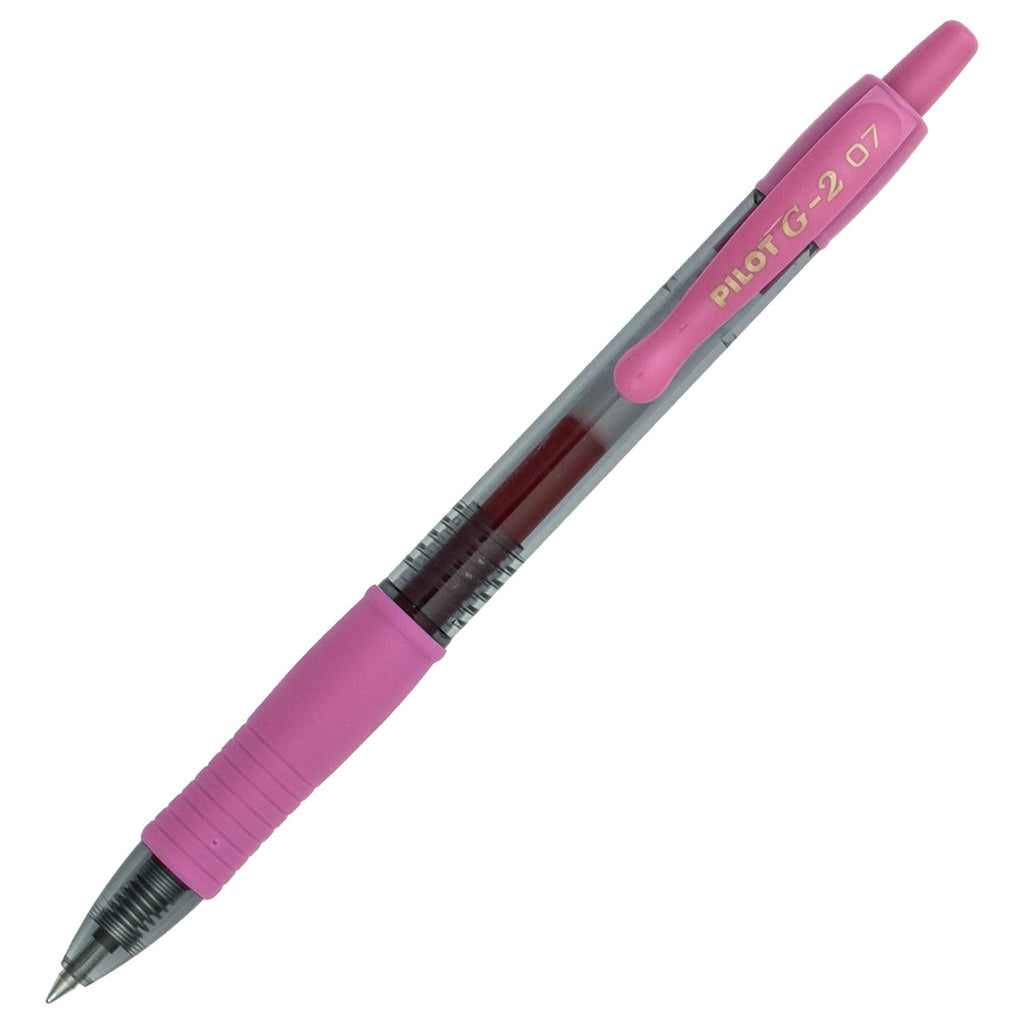 Pilot G2 07 18349 Pens & Refills, Rose Pink Gel Ink, 0.7mm Fine