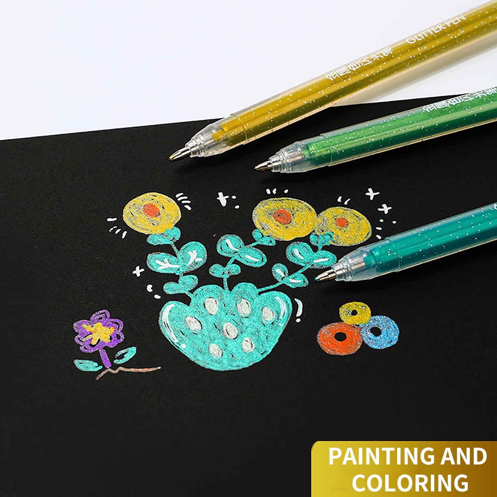 Wovilon Assorted Colors Pen Refills, Gel Ink Refills Compatible With Frixion & Friction Pens, Fine Point, Perfect For Writing Planner & Crossword Puzzles