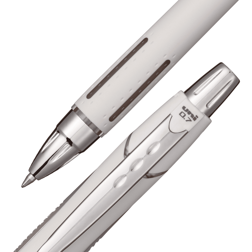 uniball Jetstream RT Ballpoint Pens, Fine Point (0.7mm), Black Ink, 4 count