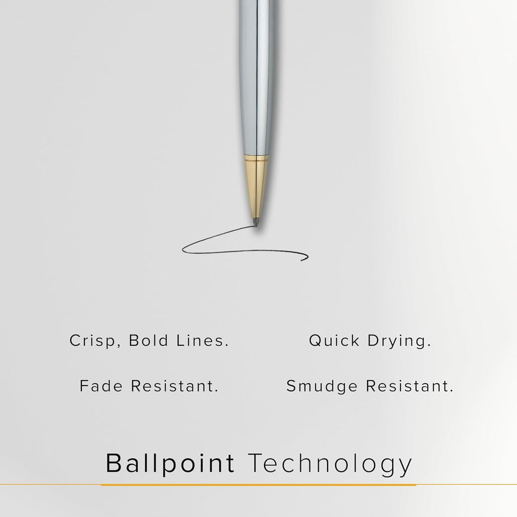 Cross Ballpoint Refill, Medium Black, 2 per card, (8513-2)