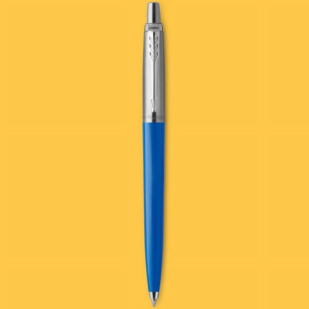 PARKER PEN- SANFORD Parker Jotter Ballpoint Pen Retractable Medium 0.7 mm Blue Ink Blue Barrel