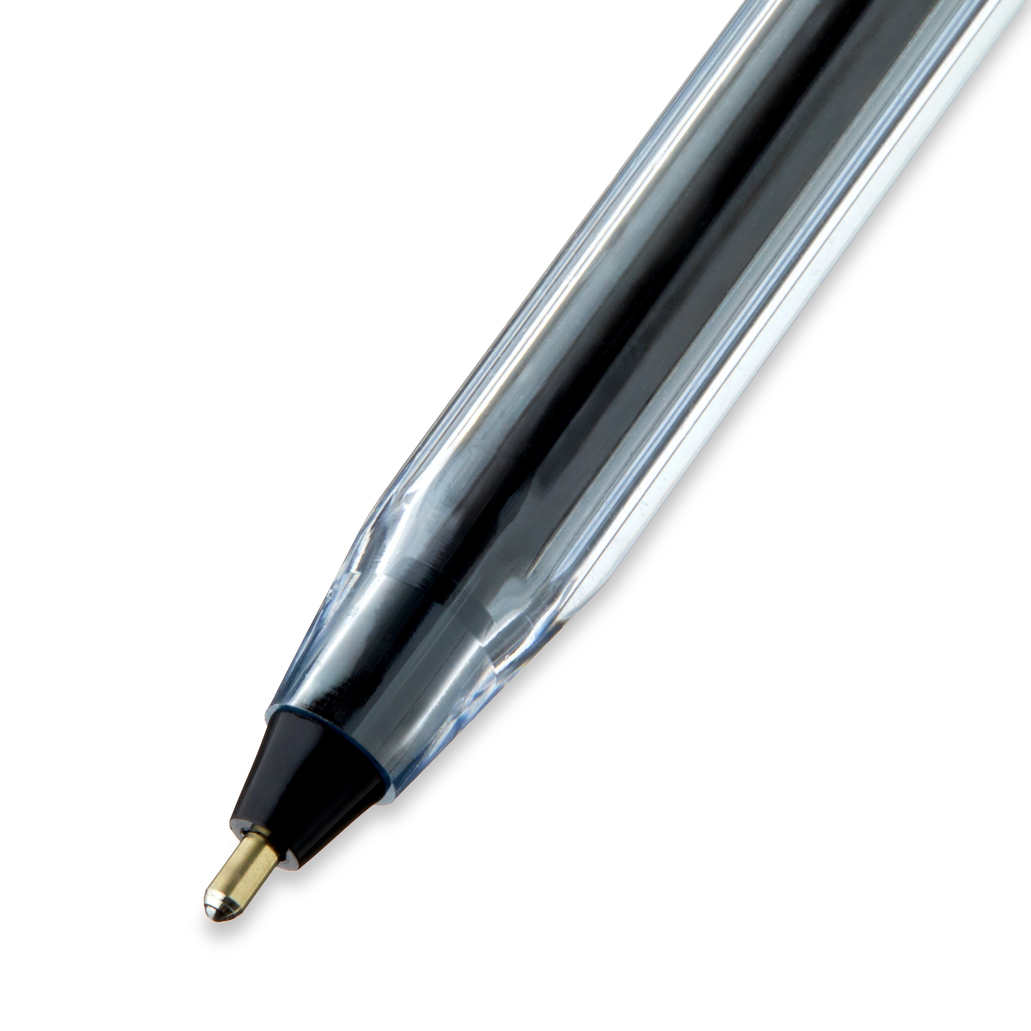 Pen+Gear Stick Ballpoint Pens, 1.0mm, Black Ink, 60 Count