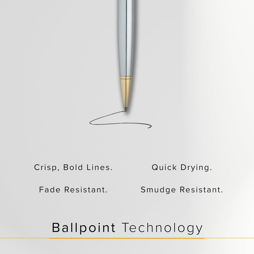 Cross Ballpoint Pen Refill - Black - Fine - Dual Pack