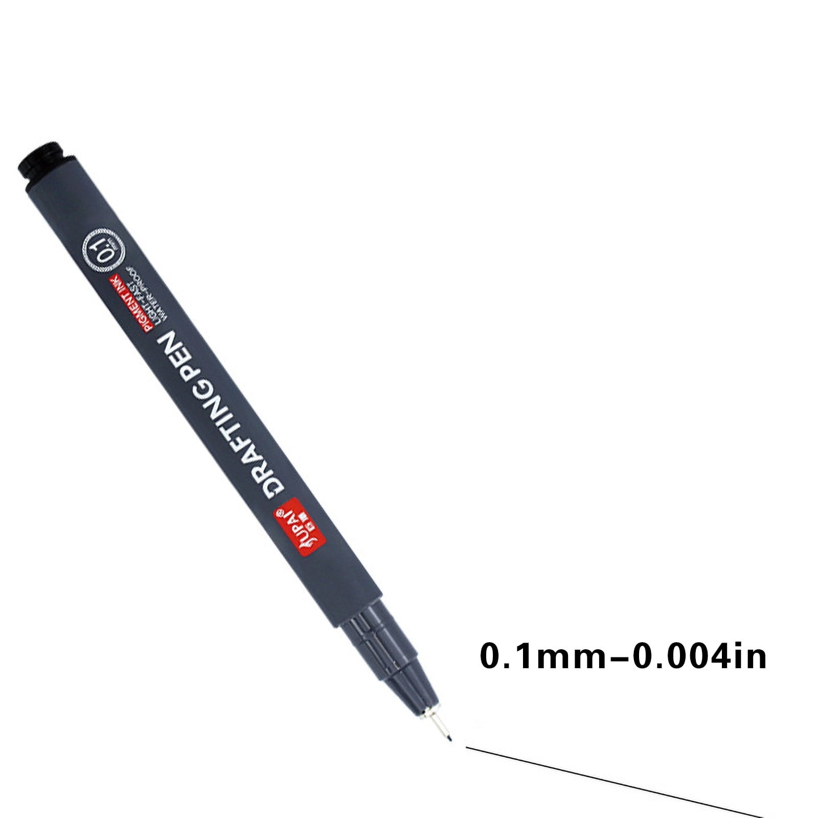 FloHua Precision Black Micro-Pen Ink Pens, Waterproof Archival Ink, Drawing Pens, Artist Illustration Pens, Multiliner, for Art Watercolor, Sketching, Anime, Manga, Design