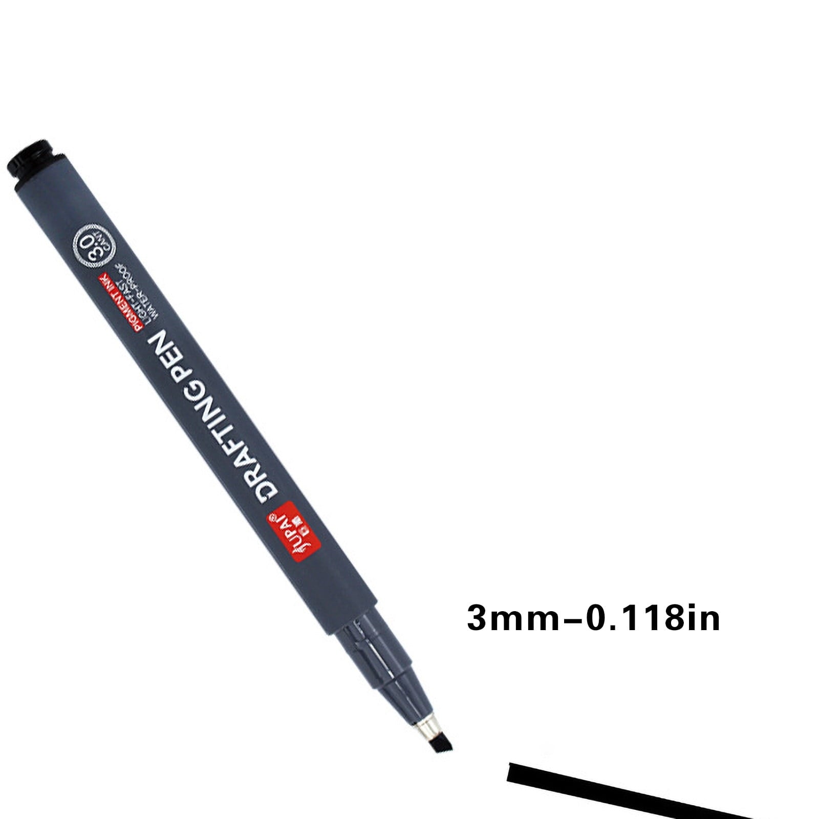 FloHua Precision Black Micro-Pen Ink Pens, Waterproof Archival Ink, Drawing Pens, Artist Illustration Pens, Multiliner, for Art Watercolor, Sketching, Anime, Manga, Design