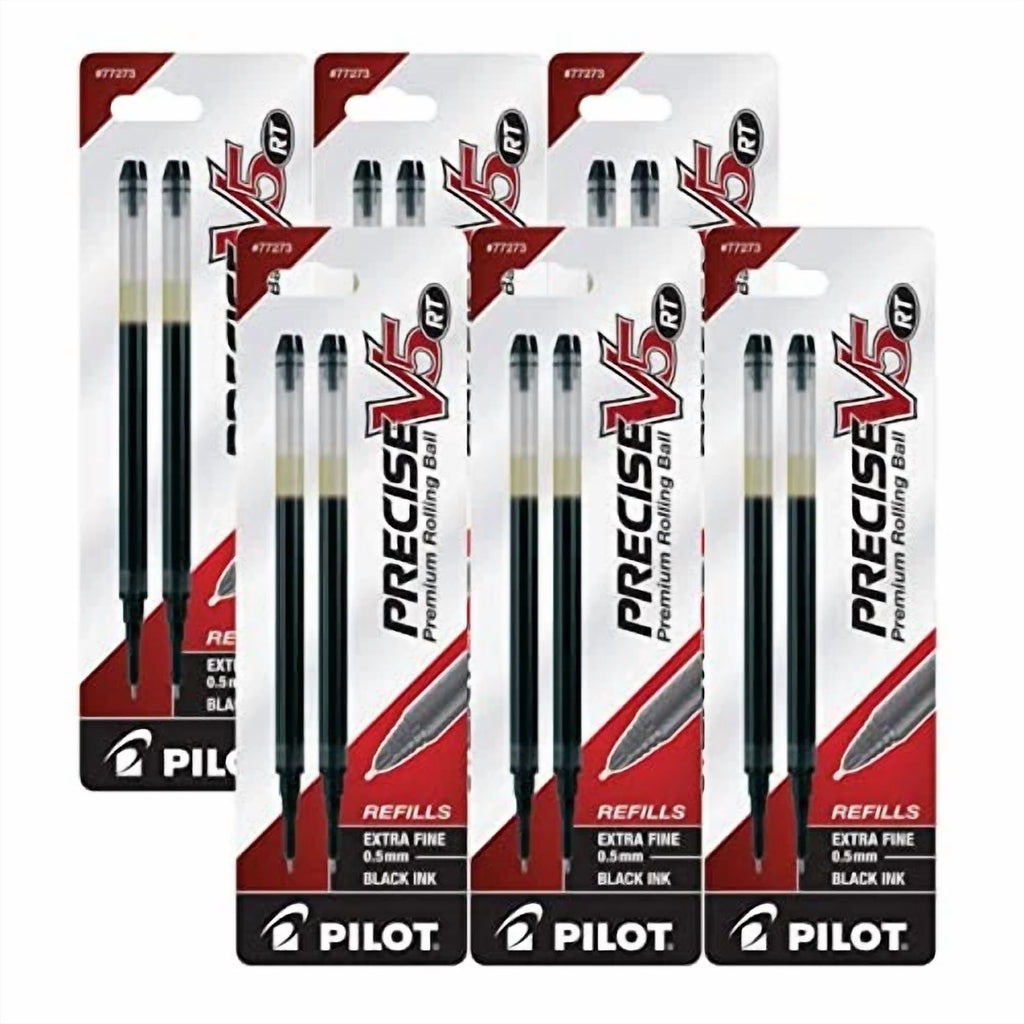 Fyna -Pilot Precise V5 Rt Liquid Ink Retractable Rollerball Pen Refills, 0.5Mm, Extra