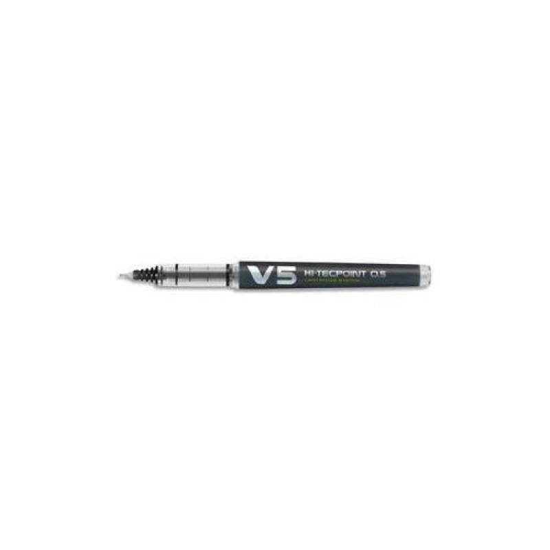 PILOT V5 REFILLABLE BLACK 107100101 PK10