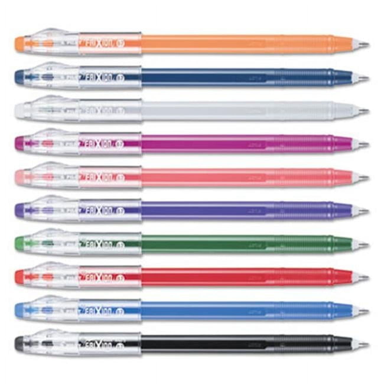 Pilot Corporation of America  0.7 mm FriXion ColorSticks Erasable Gel Ink Pens, Assorted - 10 per Pack