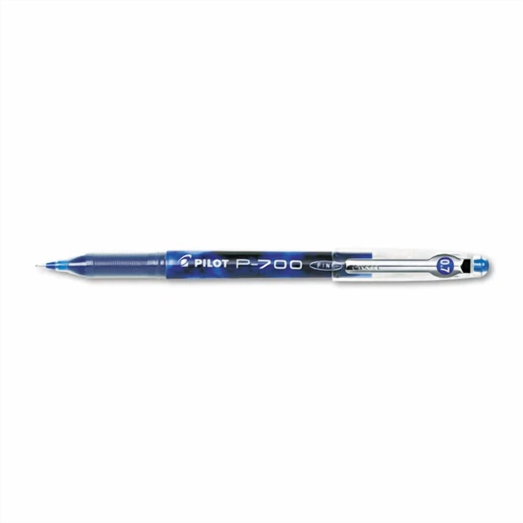 Pilot P-700 Precise Gel Ink Roller Ball Stick Pen Blue Ink .7Mm Dozen 38611