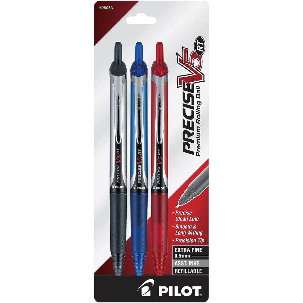 Pilot Precise V5 Rt Retractable Rollerball Pens 666246