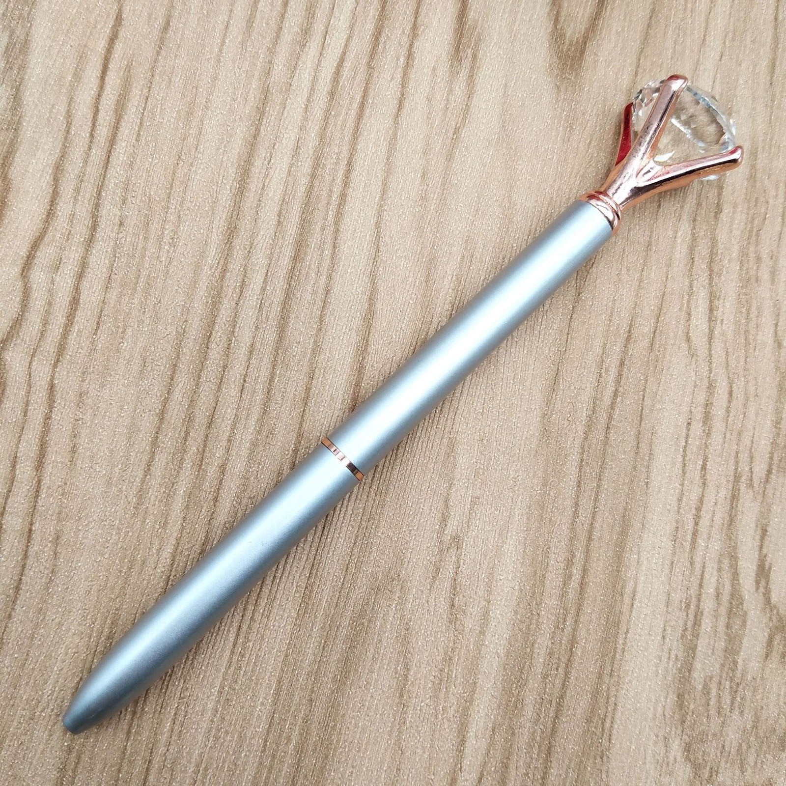 Shldybc Cute Ballpoint Pens for Note Writing, Crystal Ball Pens Office Supplies for Women & Men, Large Diamond Ballpoint Pens, Good Gift Journaling Pens for Everyday Writing Activities