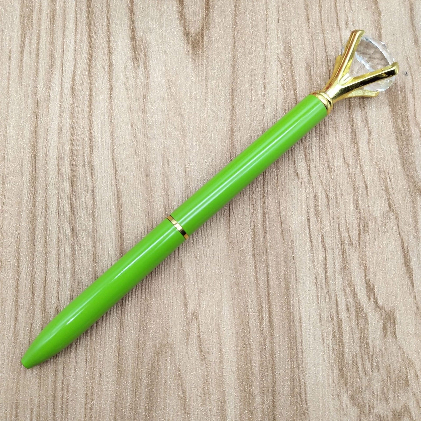 Shldybc Cute Ballpoint Pens for Note Writing, Crystal Ball Pens Office Supplies for Women & Men, Large Diamond Ballpoint Pens, Good Gift Journaling Pens for Everyday Writing Activities