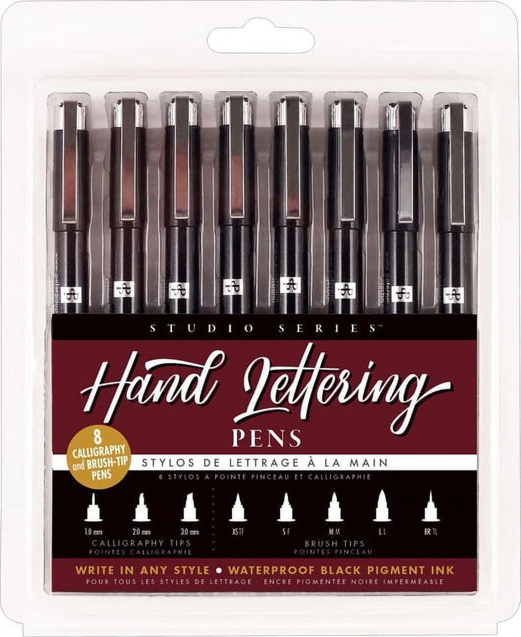 Studio Series Hand Lettering Pens, (Hardcover)