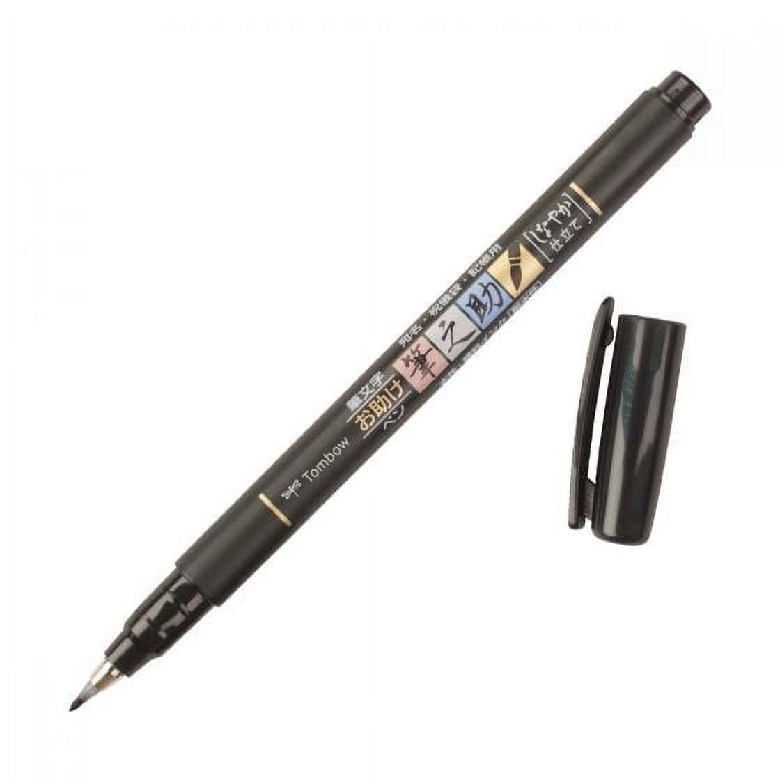 Tombow 82039 Black - Fudensuke Brush Pen - Broad Tip