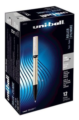 Uni-Ball Deluxe Rollerball Pens