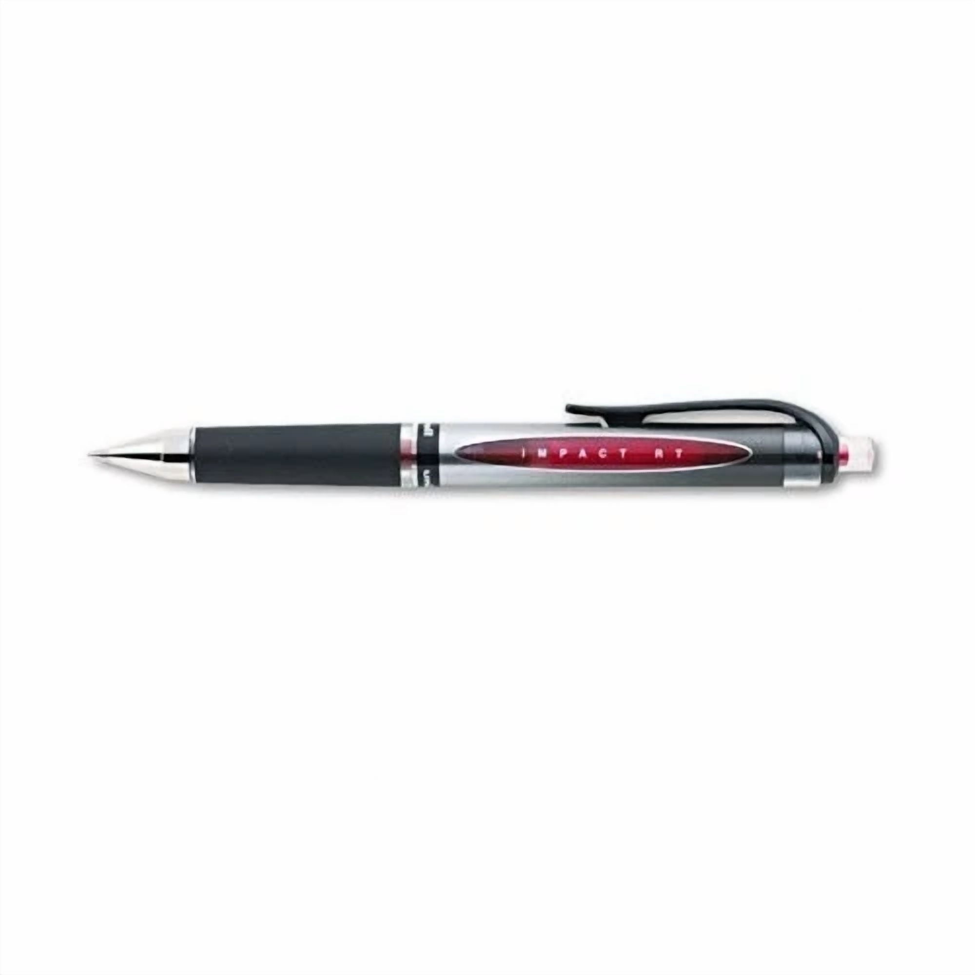 Uni-Ball : Gel Impact Retr Roller Ball Pen, Red Ink, Bold, 1 Office Product