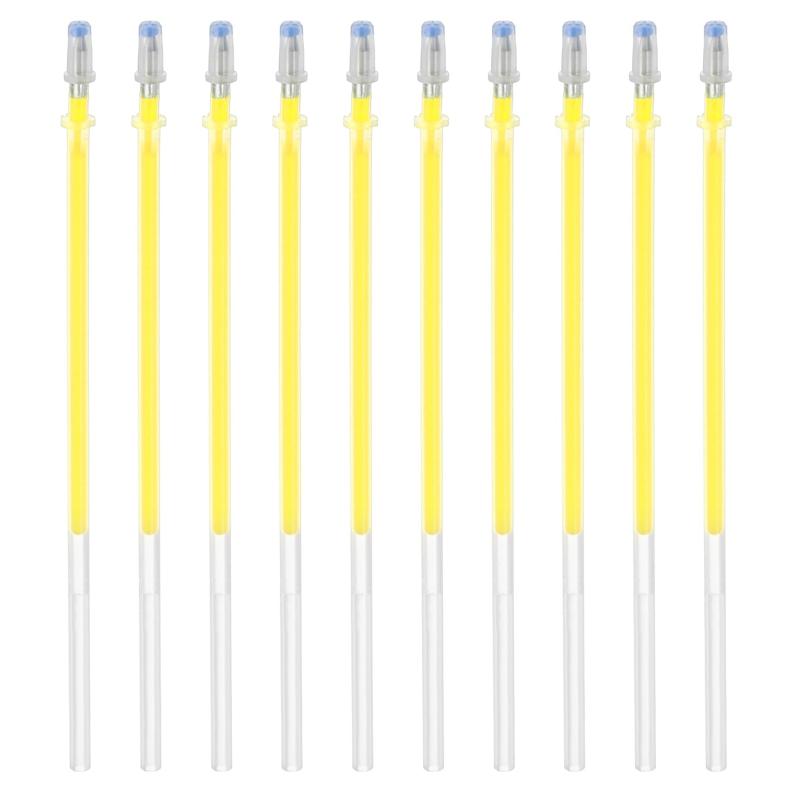 Uxcell 1mm Gel Pens Refills, 48 Pack  Fluorescence Metallic Ink Bold Point for Adults Coloring Books  , Purple