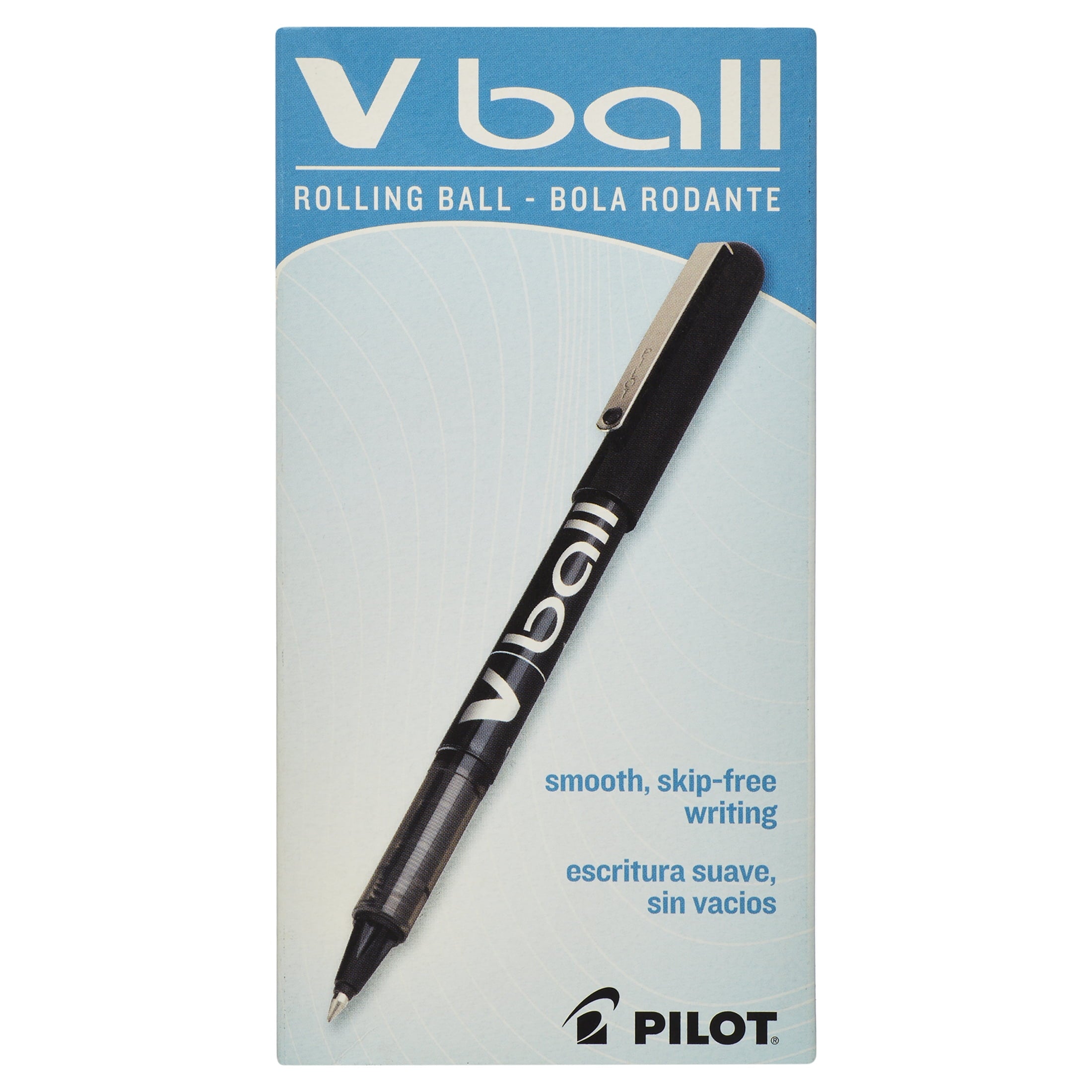 Pilot VBall Liquid Ink Roller Ball Stick Pen Red Ink .5mm Dozen 35202